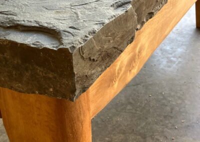 Custom built outdoor bench - Dirr Woodcraft handcrafted furniture Orcas Island