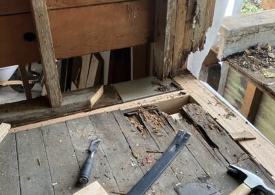 Home renovation transformation - Dirr Woodcraft carpenter Orcas Island