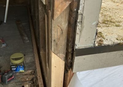 Full home renovation in progress - Dirr Woodcraft home remodeling Orcas Island