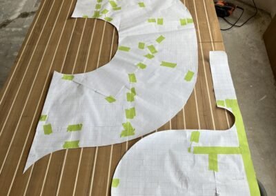 Sailboat cabin with custom wood finish - Dirr Woodcraft Orcas Island