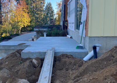 Completed root cellar build from excavation to finish - Dirr Woodcraft Orcas Island