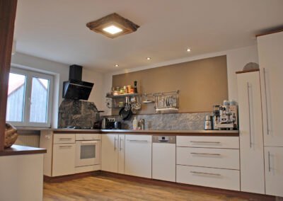 Custom kitchen design with handcrafted wood details - Dirr Woodcraft Orcas Island